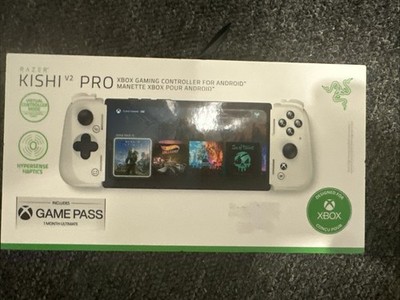 Razer Kishi V2 Pro - Xbox Gaming Controller for Android - White - NEW & SEALED