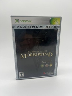 The Elder Scrolls III Morrowind Xbox Good CIB