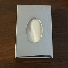 Small Silver Plated Tissue Box New In Box Signs Of Wear In Images Home Decor