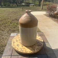 COBBOLD & Son Ipswich Stiff & Lambeth, London Stoneware Jug 2 Gal