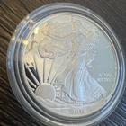 PROOF American Silver Eagle with Case - 1 oz .999 Silver Verified - 2010 - Lot T