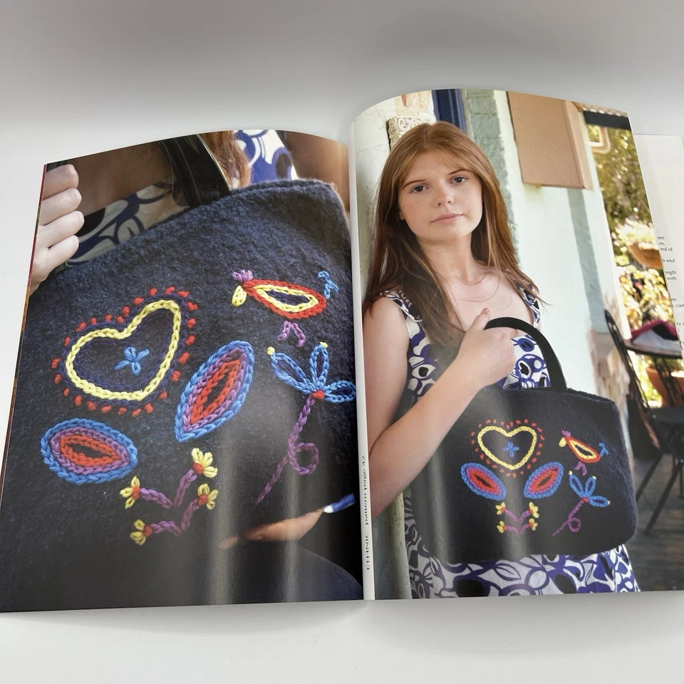 2 - Knit & Felt Books, Ella Rae & Eva Wiechmann Books, Felted Bags - Image 4 of 4