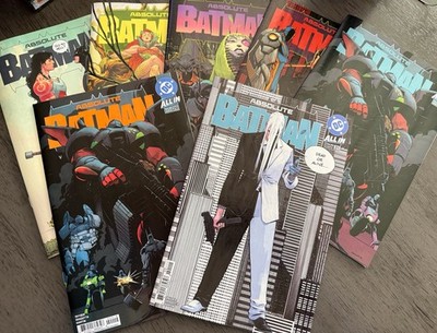 Absolute Batman 16 17 18 19 20 20 2nd Print 21 22 1st Print Run