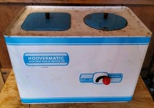 VINTAGE 1960's Chad Valley Tinplate TOY WASHING MACHINE HOOVERMATIC Wash & Spin