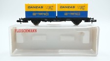 Fleischmann N 8233 Containertragwagen Danzas Lbs 598 DB