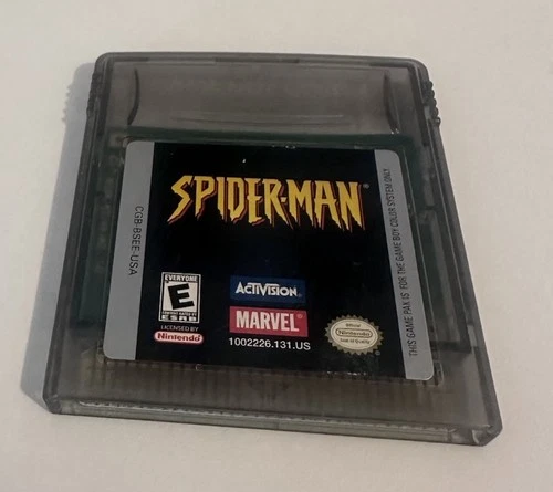 Spider Man Nintendo Game Boy Color FREE SHIP US