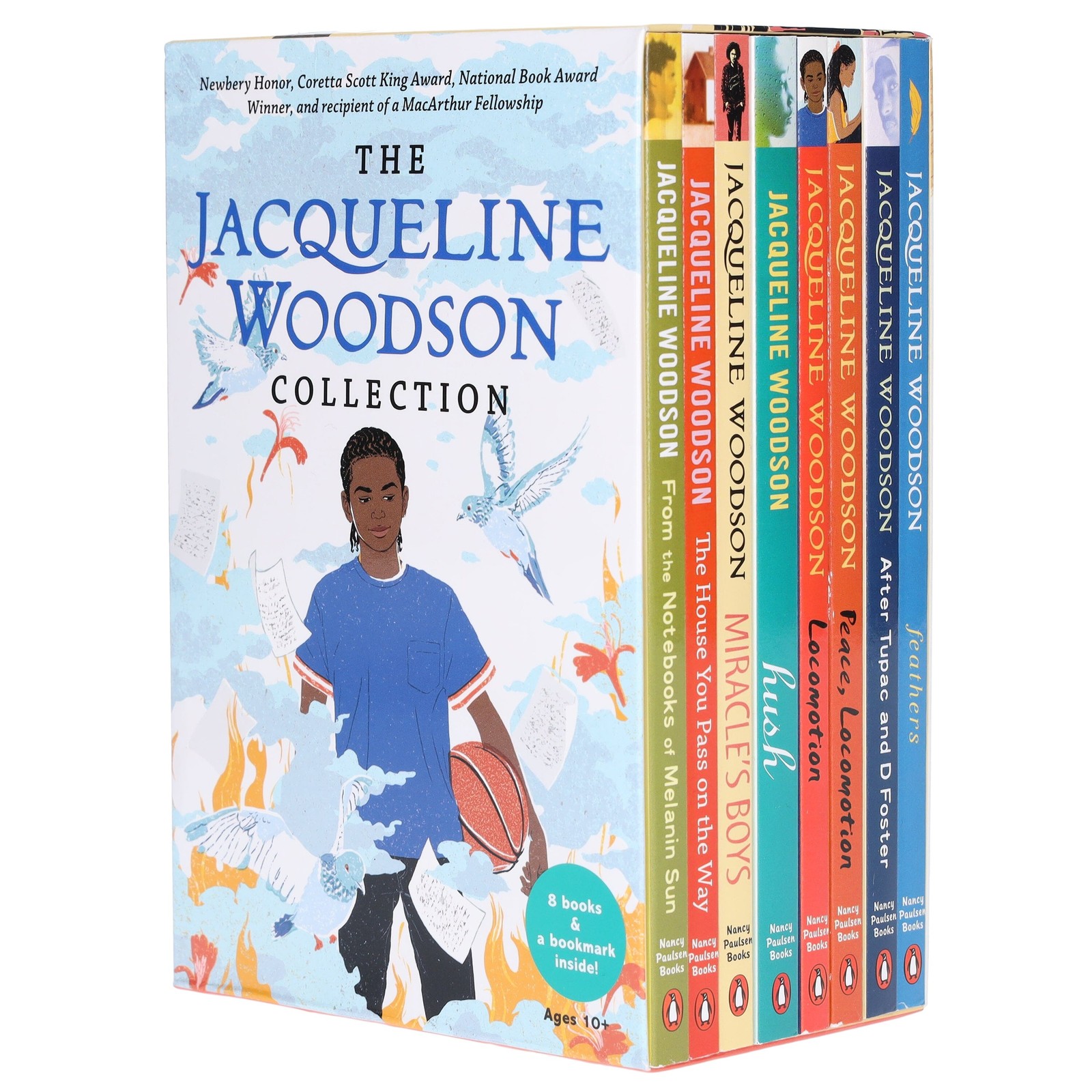 Nancy Paulsen Books Boys Brown/Black The Jacqueline Woodson Collection 8 Books Box Set By Jacqueline Woodson - Paperback - Ages 9-12 - Award-Winning Tween Fiction Gift Set - Image 4