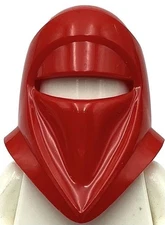 Lego New Red Minifigure Headgear Helmet SW Royal Guard Part