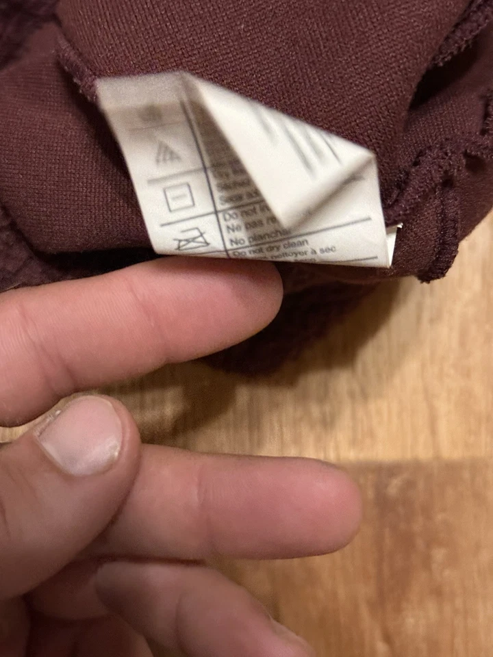 Acogedor gorro Sherpa de felpa polar granate Carhartt Gorpcore granola niña Foto 4 de 4