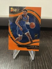 2020-21 Panini Select Courtside Tyler Bey #265 Orange Pulsar (RC) /15