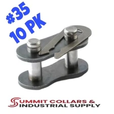 (10) #35 Roller Chain Connecting Links