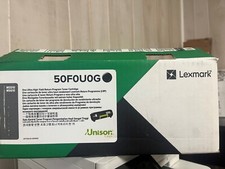 Lexmark 50F0U0G Black Toner Cartridge - Open Box
