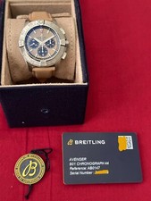 Breitling Avenger B01 Chronograph 44 Chronograph Watch AB0147101A1X1 SAND BROWN 4
