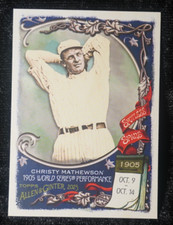 CHRISTY MATHEWSON—2023 Topps Allen & Ginter Spotless Spans #SS-5