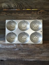 Vintage 1983 Wilton Mini Pumpkin Cake Pan Baking Mold 508-1040 12" x 8"