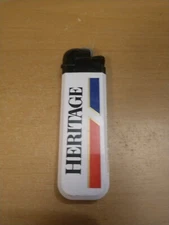 Heritage Cigarettes White Mini Disposable Lighter