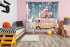 3D Car Gift A4342 Transport Photo Curtain Window Blockout Fabric Amy 2023