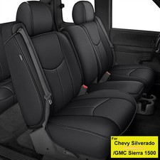 Car 5-seat Covers For Chevy Silveradogmc Sierra 1500 1999-2006 Pu Waterproof Car 5-seat Covers For Chevy Silveradogmc Sierra 1500 1999-2006 Pu Waterproof