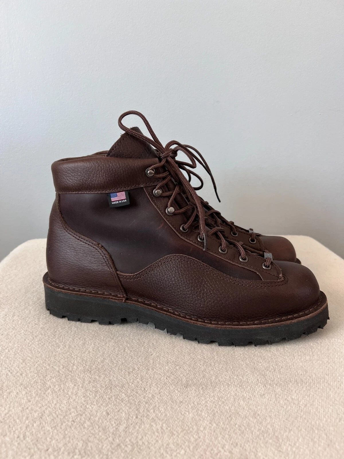 Snow Peak x Danner Light II Boots - Size 11 - Brown Leather - NEW - Made in USA