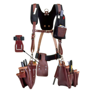 leather tool belt suspenders