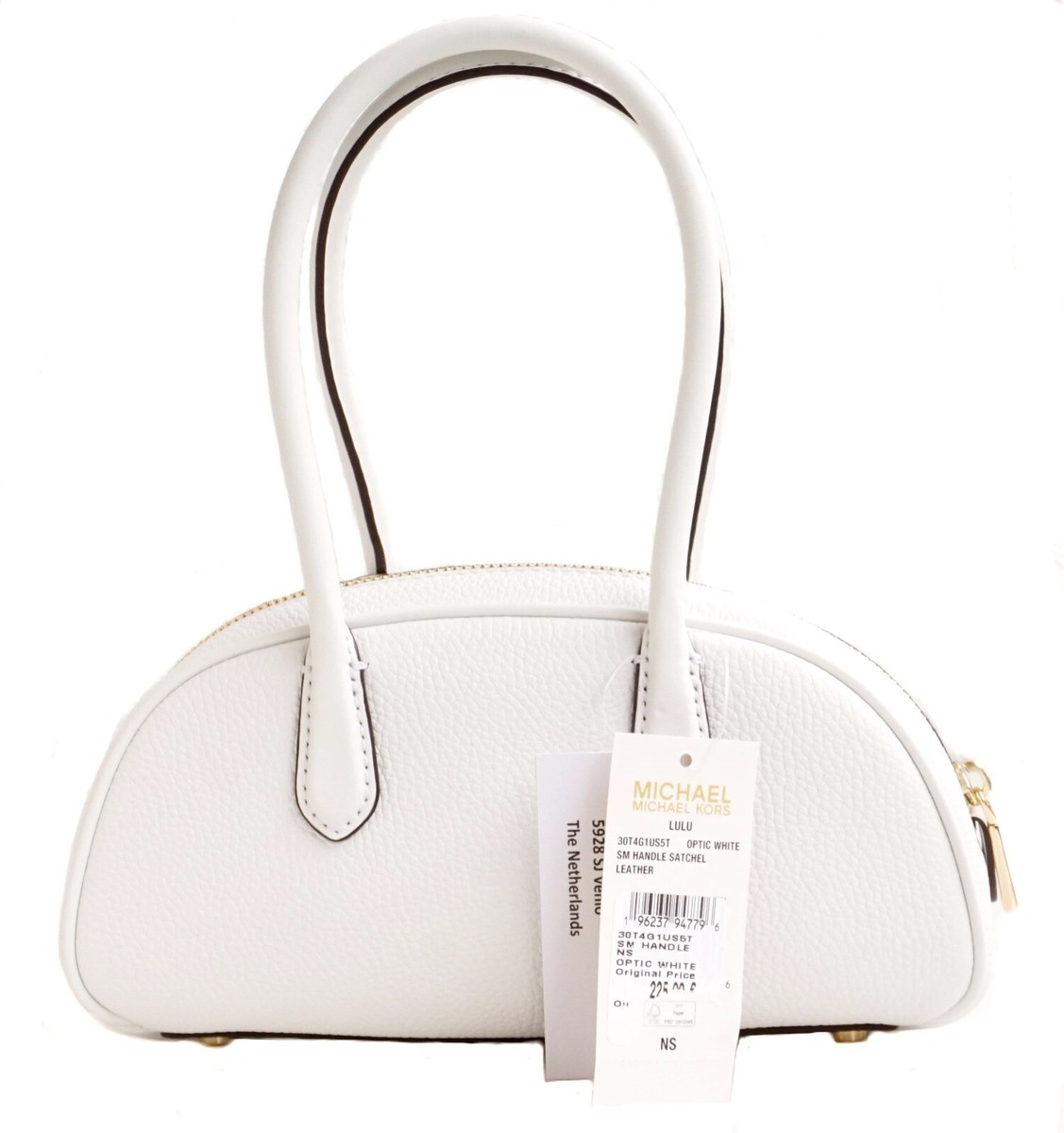 トートバッグ MICHAEL Kors Lulu Leather Handle Satchel MICHAEL Michael Kors Lulu Small Leather Top Handle Satchel