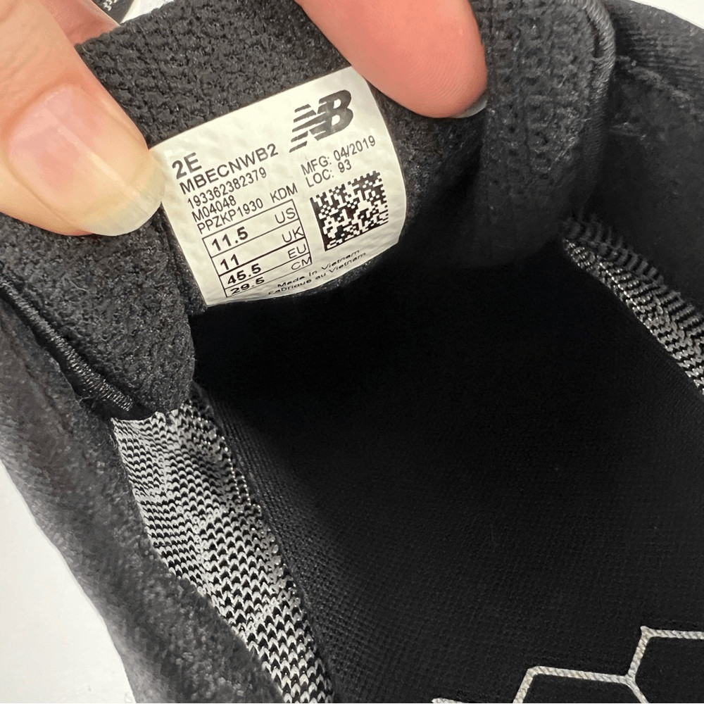 New Balance Men's Fresh Foam Beacon V2 Running Shoe MBECNWB2 Black/Orca thumbnail 2