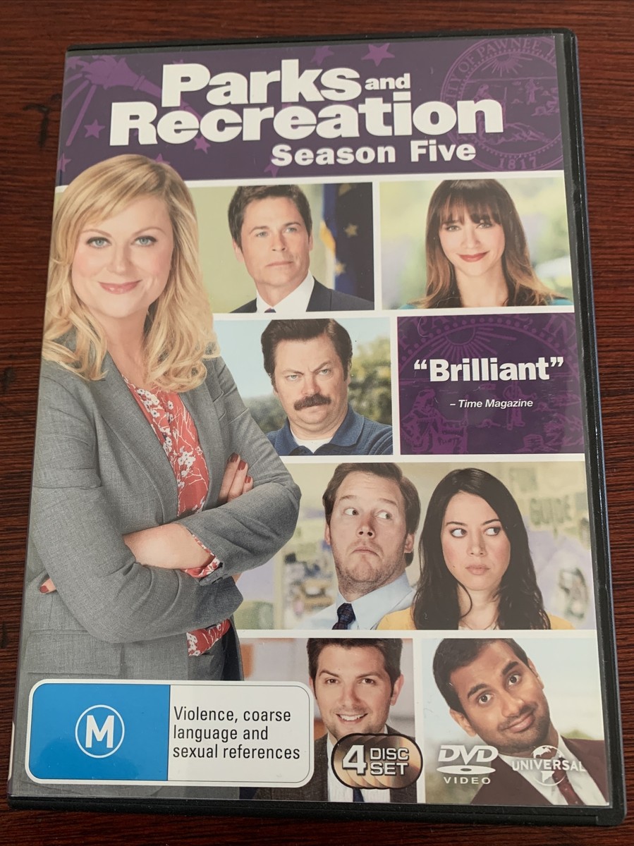 Parks And Recreation Season DVD, New R4, Parks And Rec DVD Amy