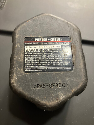 PORTER CABLE 8623 12 V BATTERY - USED UNTESTED