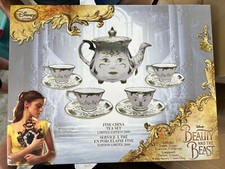 Beauty  The Beast Mrs Potts Tea Set Fine China - Limited Edition -