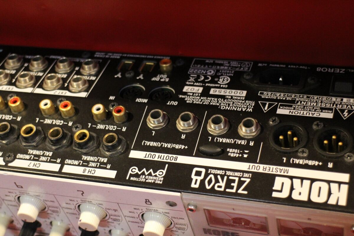 USED KORG Zero 8 Live Control Console Mixer Preamp zero8 U USED KORG Zero 8 Live Control Console Mixer Preamp zero8 U