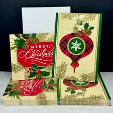 LOT OF 33 HALLMARK MERRY CHRISTMAS SEASONS GREETINGS HOLIDAY Cards Envelopes