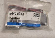 SMC NVZ412-6G-01T Solenoid Operated Air Control Valve 3 Port 2 Position 12VDC