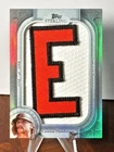2025 Topps Sterling GUNNAR HENDERSON Jersey Letter Patch E Card 1/1 Orioles