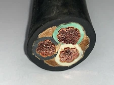 50 FT 2/3 SOOW SO SOO SOW BLACK RUBBER CORD EXTENSION WIRE/CABLE