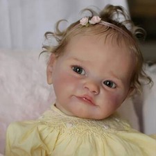 23'' Reborn Baby Unpainted Doll Kit Unfinished Newborn DIY Baby Toy Handmade New