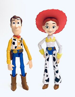 Disney Pixar Toy Story Forky Sounds Figure Bonnie Fork +Cowgirl Jessie Doll  Lot