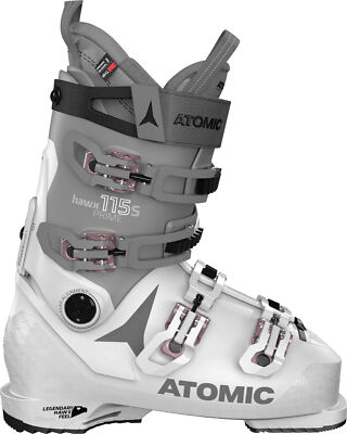 Atomic Hawx Prime 115 S W - Damen Skischuhe - light grey/dark grey