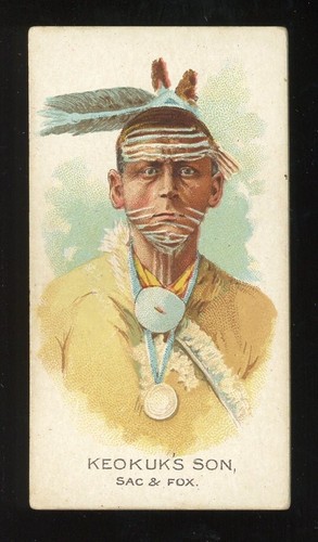 1888 N2 Allen & Ginter #29 Keokuk's Son — Raw