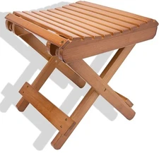 Foldable Bamboo Stool