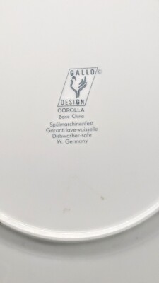 Villeroy & Boch Gallo Design Corolla Dinner Plate | eBay