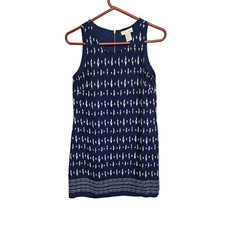 Kenar Women's Navy Blue Shift Dress Sz 2