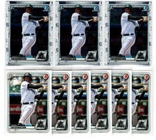 Jerar Encarnacion RC 3x 2020 Bowman Chrome BCP-96 1st RC 6x BP-96 RC Lot Marlins