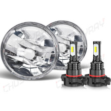2x Chrome Led Fog Lights For 2007-2014 Chevy Tahoe Avalanche Suburban Gmc Yukon