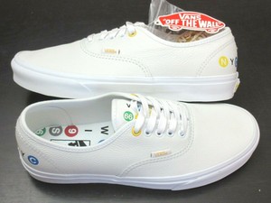 true white leather vans