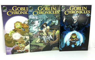 Goblin Chronicles #1 Cover A and B #2 Cover B  Ape Comics