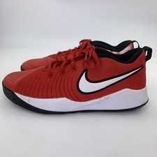 Youth Nike Team Hustle Quick 2 Lace Up Basketball Shoes AT5298-600 Size 7Y