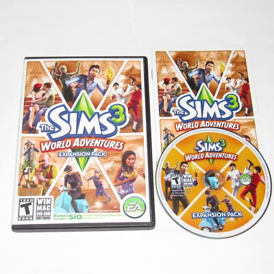 The Sims 3 World Adventures PC Game Complete 2009 Expansion Pack