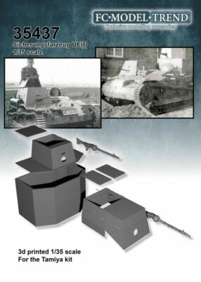 FC MODEL TREND 35437, Sicherungsfahrzeug UE 3d gedruckt für die Tamiya, Maßstab 1/35