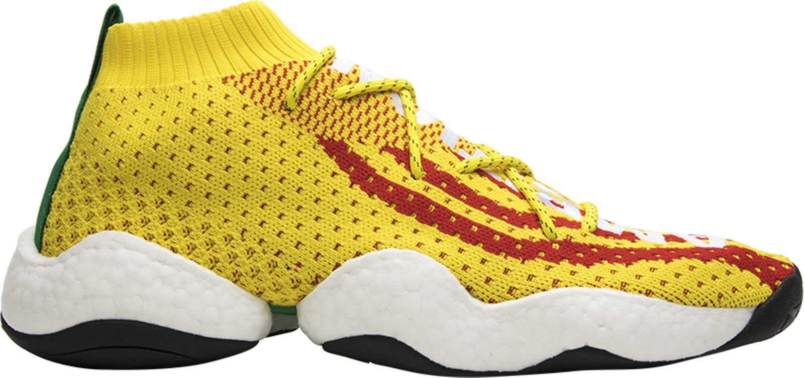 adidas x pharrell williams Ambition red & yellow colorway size 9 US Amazon.com | Scarlet / Bright Yellow / Met Gold Adidas x  main image 2