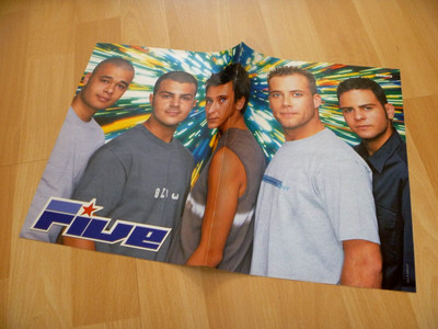 FIVE / 5IVE Bravo Poster 90er Comeback 2025 J Scott Abz Richie Sean NEU